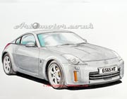 Nissan 350Z painting