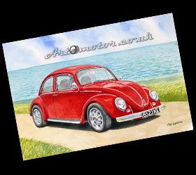 VW Beetle portrait